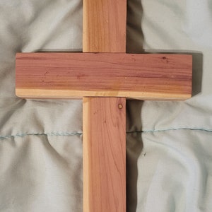 Cedar Cross Wall Decoration