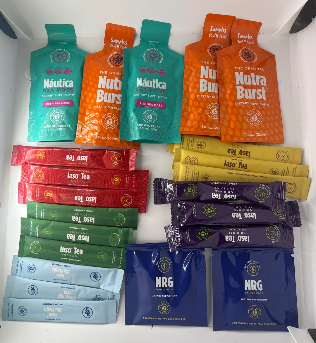 Infusion Instantanée Iaso Tea Aux Fruits Tropicaux - 10 Dosettes Saveur Pastèque - Aide à La Gestion Du Poids