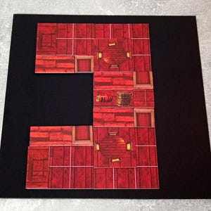 100 Teile Dungeonmaster Geschenk Weihnachten Modularer Dungeon Starterset Taverne tolle Weihnachtsgeschenk Idee für PnP Spielleiter