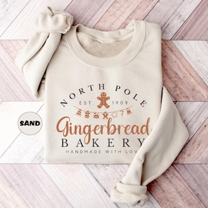 Bluza z piernikowym ciastem: retro świąteczny strój