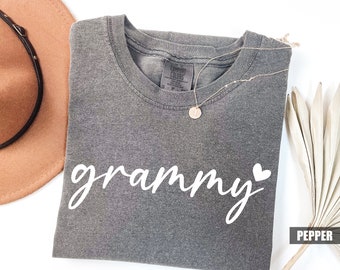 Chemise Grammy Comfort Colors : t-shirt grand-mère tendance, cadeau grand-mère