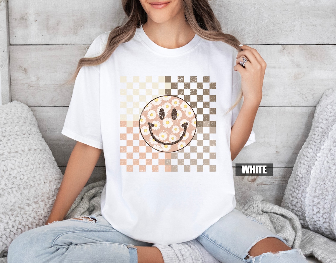 One of Those School Days - Melty Smiley (f & b) - Comfort Colors Tee