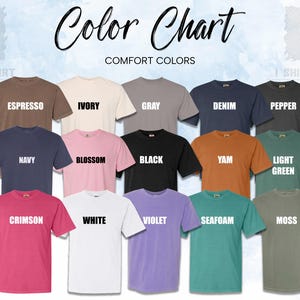 a group of different colors of t - shirts
