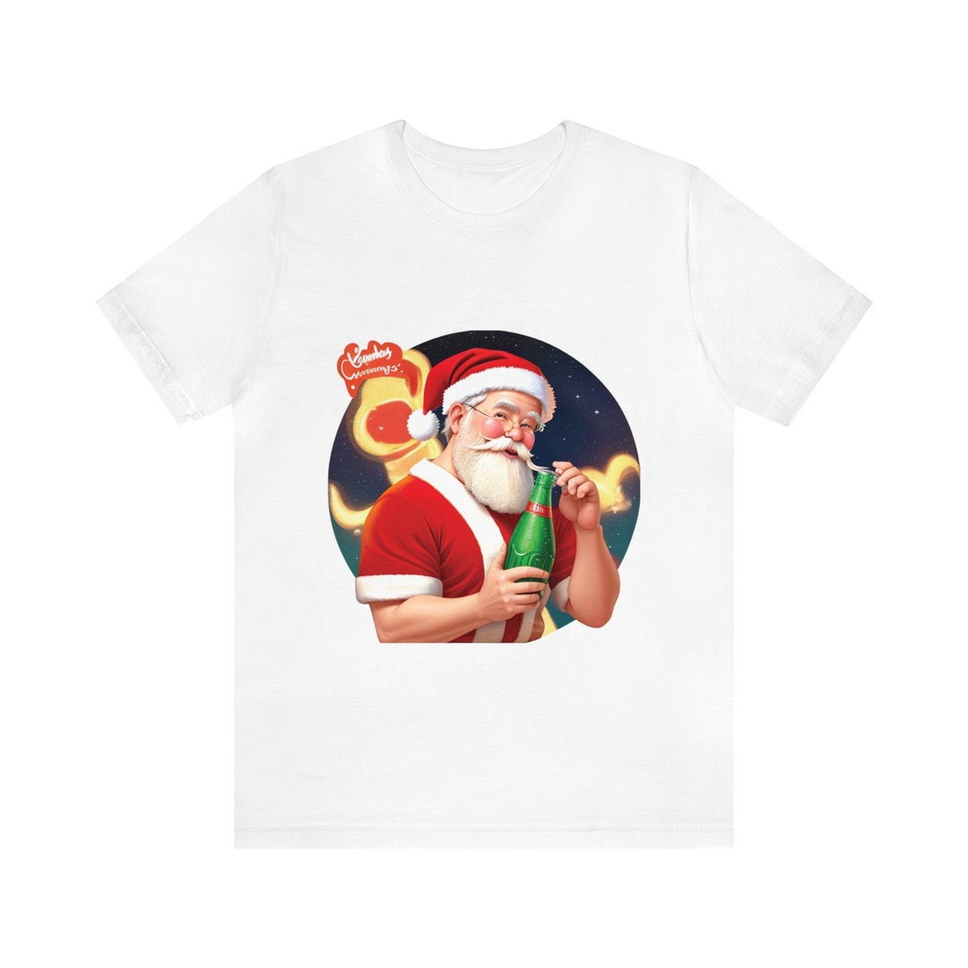 Santa Tshirt - Etsy