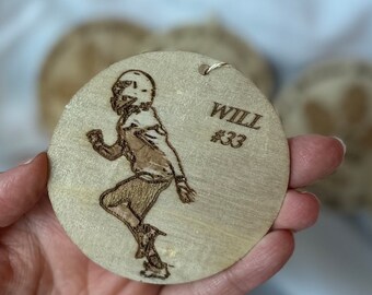 Personalizowana ozdoba piłkarska