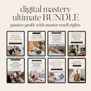 Digital Mastery Ultimate BUNDLE | Done for You | Master Resell Rights ...