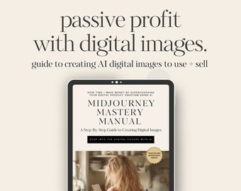 Midjourney Mastery Manual | Step-by-Step Guide to Create AI Images | Digital Marketing & Faceless Marketing AI Prompts | Midjourney Prompts