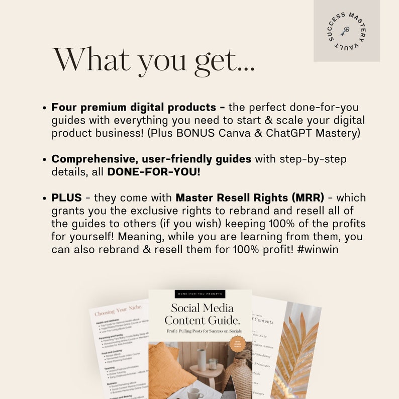 Done for You: Digital Marketing Bundle With Master Resell Rights (MRR ...