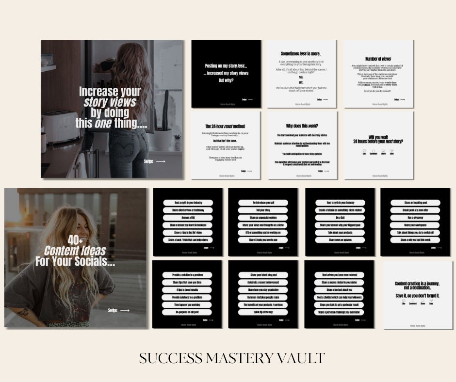30 Days of Digital Marketing Carousels | Digital Marketing Posts | Done ...