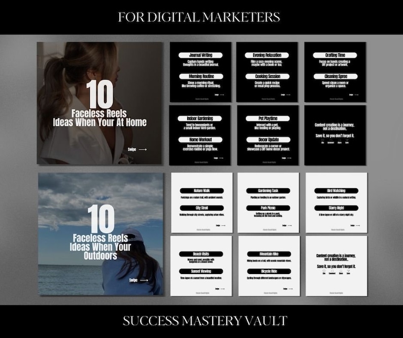 30 Days of Digital Marketing Carousels | Digital Marketing Posts | Done ...
