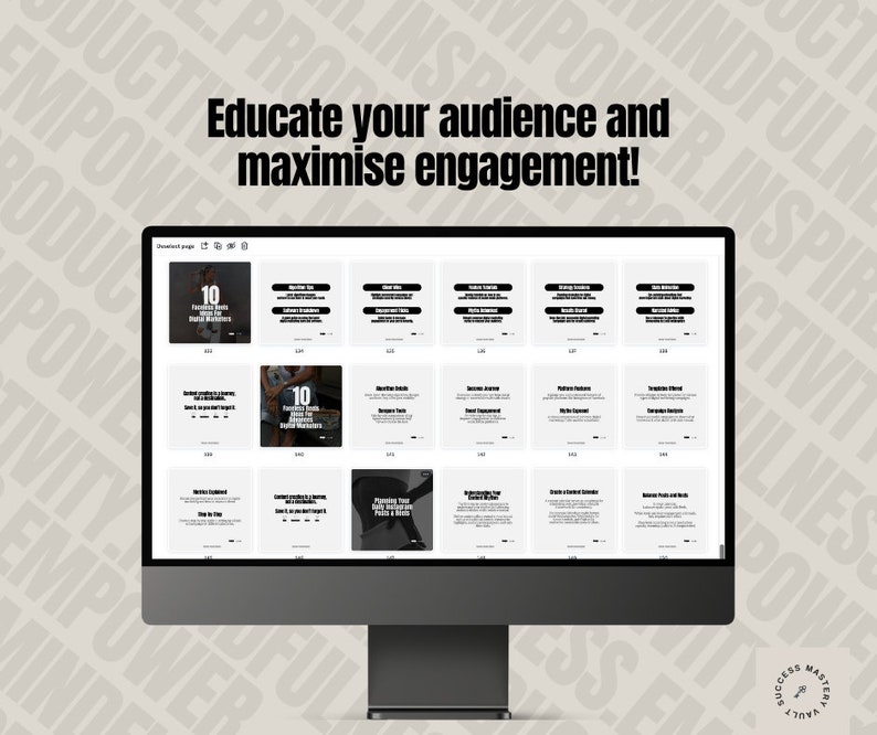 30 Days of Digital Marketing Carousels | Digital Marketing Posts | Done ...