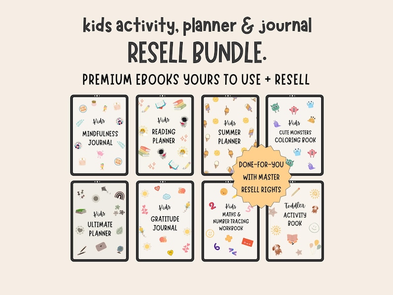 master resell rights - homeschooling activities  - digital products - private label rights -  passive income - worksheets for kids - plr educational - mrr - plr - sell on etsy - dfy - teaching resources - plr kids activities - educational resources