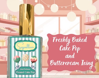 Frosted Cake Pop Perfume | Organic Vanilla Buttercream Scent