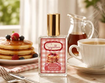 Buttermilk Pancakes | Sweet Breakfast Fragrance | Buttery Maple Gourmand Perfume | Warm Cozy Fragrance