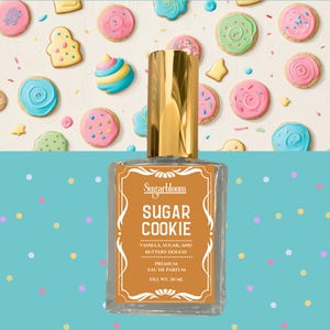 Sugar Cookie | 30ml Eau De Parfum | 15ml Sample Spray | 10ml Roll On Perfume Oil