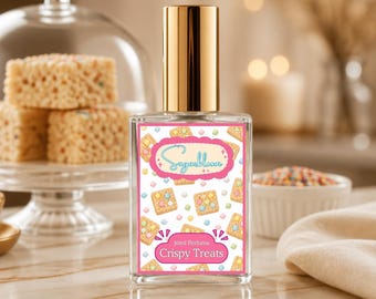 Dolcetti croccanti / Fragranza di dessert ai cereali e marshmallow / Dolce profumo di marshmallow / Profumo di dessert al marshmallow tostato / Profumo biologico da 30 ml