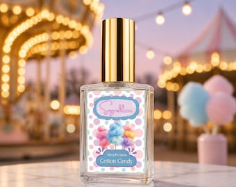 Barbe à papa | Parfum Sweet Carnival | Parfum moelleux de bonbon au sucre | Parfum gourmand rose au sucre | Parfum doux de barbe à papa