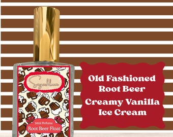 Root Beer Float | 30ml Organic Perfume | 15ml Sample Spray | 10ml Roll On Perfume Oil