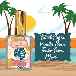 Perfume orgánico Sweet Escape / Haba tonka y azúcar negra