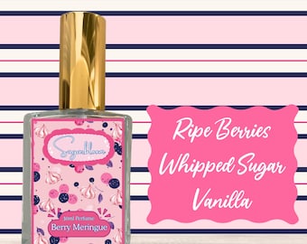 Berry Meringue Perfume | Organic, Whipped Vanilla Scent
