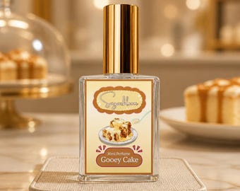 Gooey Cake | Warm Vanilla Bakery Perfume | Sweet Buttercream Dessert Fragrance | Cake Batter Gourmand Scent | Vanilla Frosting Perfume