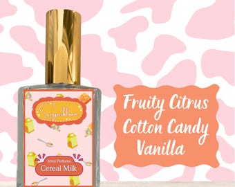 Cereal Milk Perfume | Creamy Lactonic Fragrance, Vanilla, Cotton Candy (30ml)