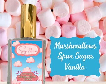 Marshmallow Clouds | 30ml Organic Perfume | 15ml Sample | 10ml Roll On Perfume