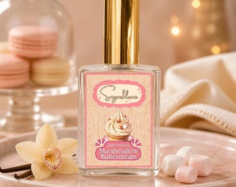 Marshmallow Buttercream | Sweet Vanilla Frosting Fragrance | Cozy Gourmand Dessert Scent