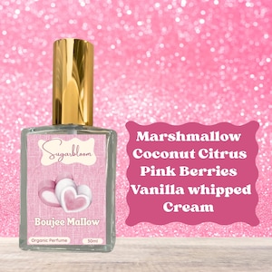 Boujee Mallow | 30ml Organic Perfume | 15ml Sample Spray | 10ml Roll On Perfume Oil