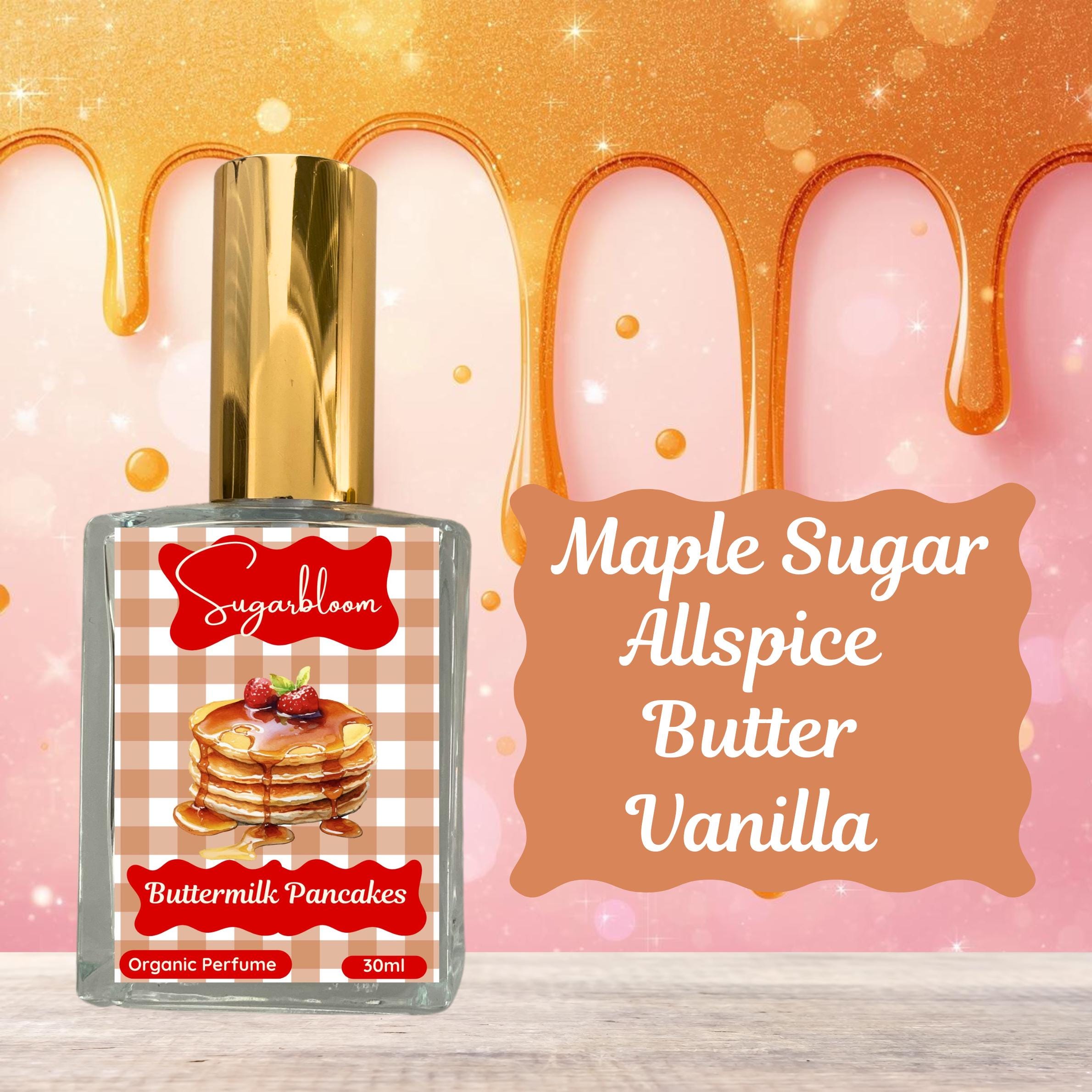 Buttermilk Pancakes | 30ml Organic Perfume | 15ml Sample Spray | 10ml Roll On Perfume Oil
