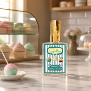Frosted Cake Pop Perfume | Organic Vanilla Buttercream Scent