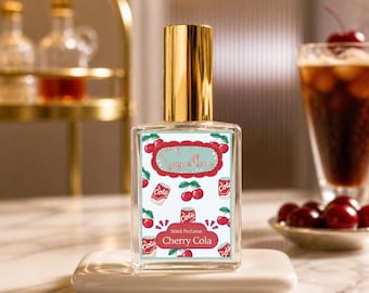 Cherry Cola | Cherry Soda Perfume | Nostalgic Soda Shop Fragrance | Sweet Retro Soda Fragrance