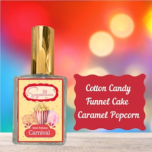 Carnival / Perfume orgánico de 30 ml / Muestra en aerosol de 15 ml / Perfume en roll-on de 10 ml
