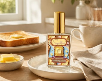 Morning Toast | 30ml Organic Perfume | 15ml Sample Spray | 10ml Roll on Perfume Oil