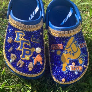 Chic Sorority Crocs - Custom Designs for Your Sisterhood!