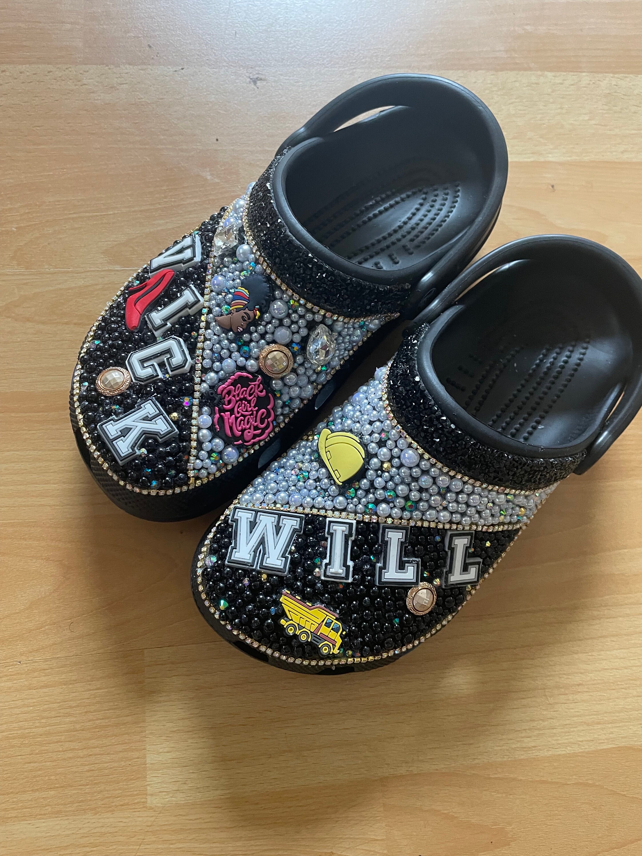 Sprayed Customized Crocs Custom Crocs - Etsy