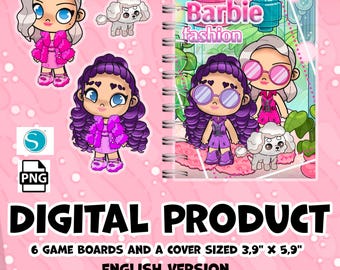 Avatar world busy book | toca boca dollhouse| Toca boca quiet book| Digital download