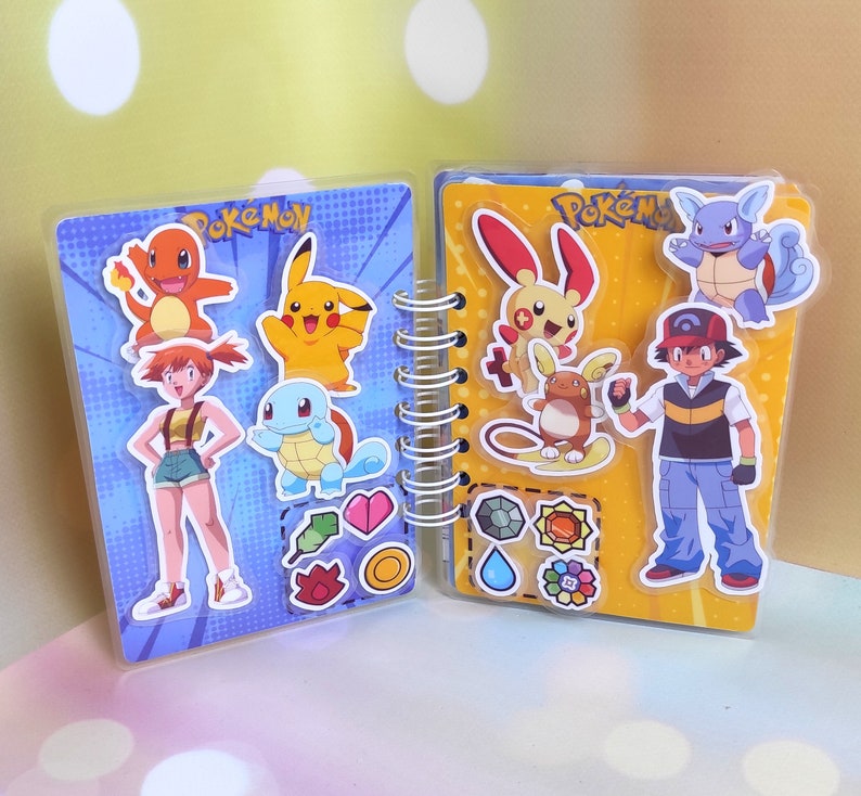Pokémon tryckbok | Pokémon upptagen bok | Pokémon dockhus | Pokémon tyst bok | Digital nedladdning bild 4