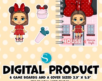 Blythe doll busy book | toca boca dollhouse| Blythe doll quiet book| Digital download