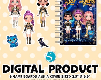 Blythe doll busy book | toca boca dollhouse| Blythe doll quiet book| Digital download