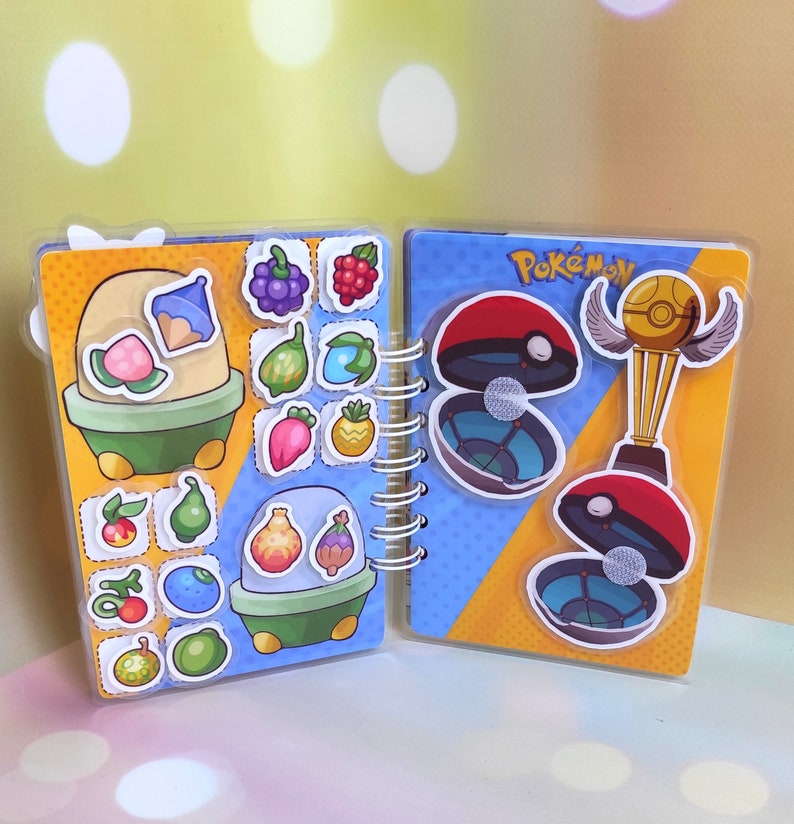 Pokémon tryckbok | Pokémon upptagen bok | Pokémon dockhus | Pokémon tyst bok | Digital nedladdning bild 5