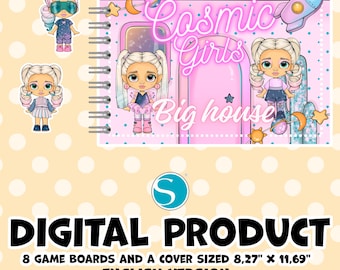 Blythe doll busy book | toca boca dollhouse| Blythe doll quiet book| Digital download