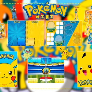 Pokémon tryckbok | Pokémon upptagen bok | Pokémon dockhus | Pokémon tyst bok | Digital nedladdning bild 2