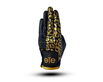Guante de golf para mujer / Guantes de golf / Guantes de golf para mujer / Golf de leopardo para mujer / Regalos de golf para ella / Golf para mujer / Diseño de guante de golf para mujer