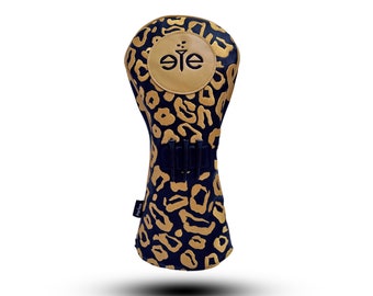 Funda para driver de golf para mujer Leopardo / Accesorios de golf para mujer / Funda para driver de golf para mujer / Accesorios de golf prácticos / Golf para mujer Leopardo