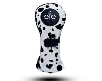 Funda para driver de golf para mujer con calaveras / Accesorios de golf para mujer en color rosa / Funda para driver de golf para mujer / Accesorios prácticos de golf / Golf para mujer en color rosa