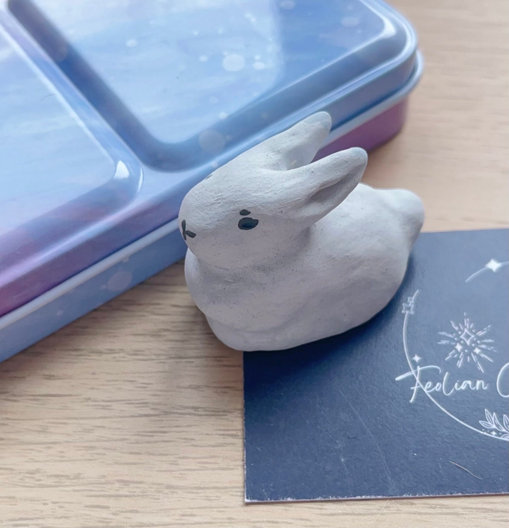 Ceramic Handmade Rabbit Figurine, Rabbit Vase , Handmade Gift ...