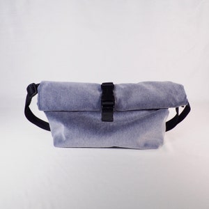 Große Bauchtasche aus Polsterstoff | Upcycling Tasche | Crossbody Bag | Umhängetasche | handgemachtes Geschenk | wassihandmade