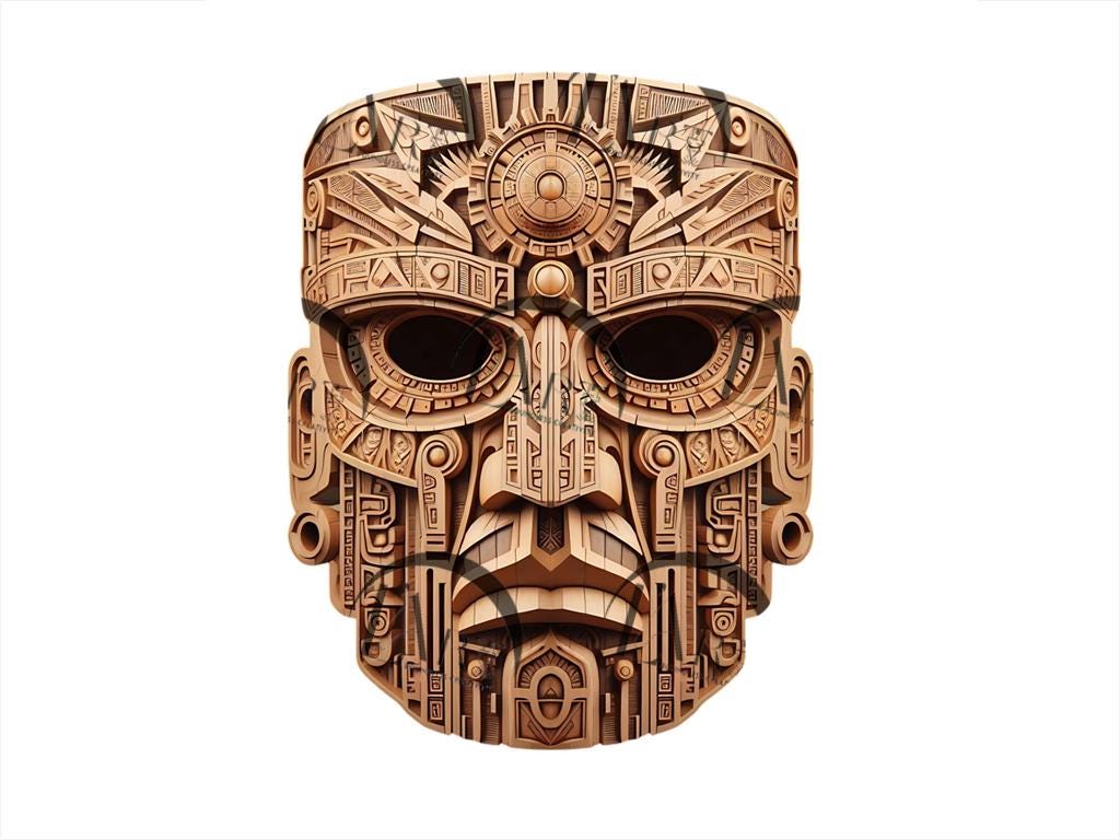 Pre columbian mask - Etsy 日本