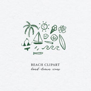 Download de clipart PNG EPS de ilustração simples de verão, rabiscos náuticos, abstrato, fundo de verão, esboço, design de logotipo, design têxtil